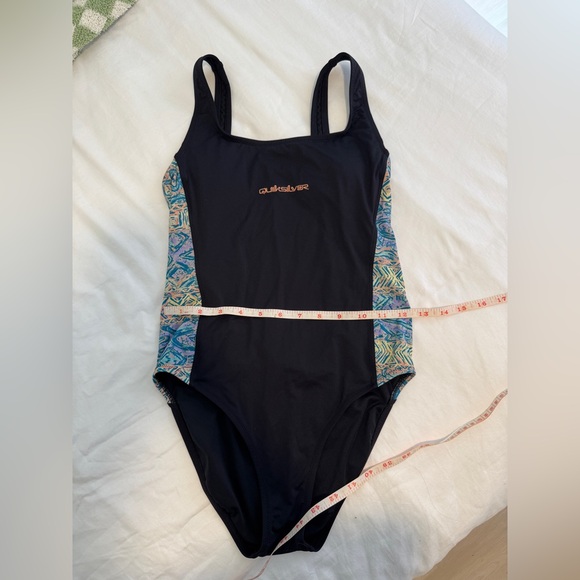Quiksilver Open Back One Piece Swim Suit - Picture 3 of 5